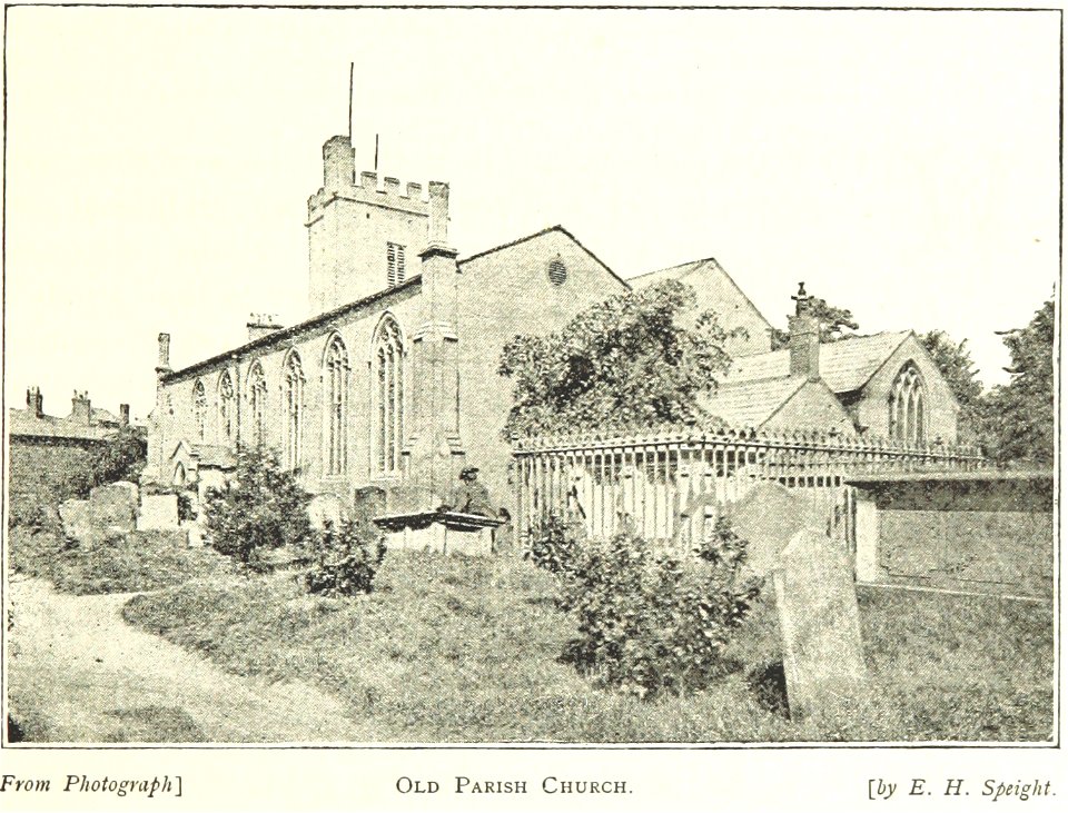 St Andrew's Church, Rugby, old photo