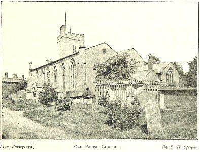 St Andrew's Church, Rugby, old photo