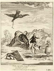 Spotprent op Hendrik van der Noot en Petrus van Eupen, 1790, anoniem, 1790