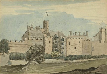 St Donat's Castle from Wes (1205512)