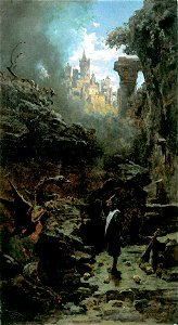 Carl Spitzweg - Hexenmeister3. Free illustration for personal and commercial use.