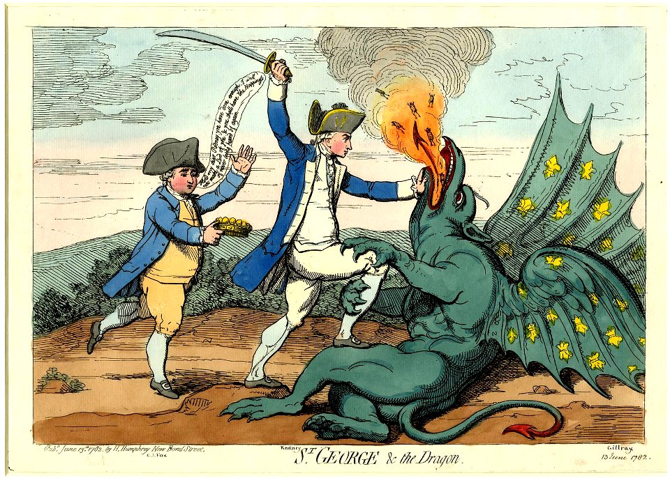 St George & the Dragon (BM 1868,0808.4851)