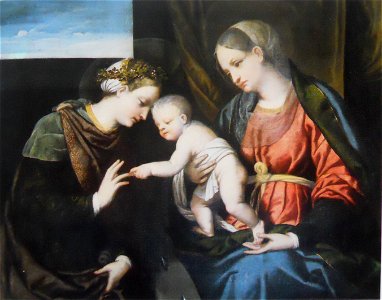 Sposalizio mistico di santa Caterina (Moretto)
