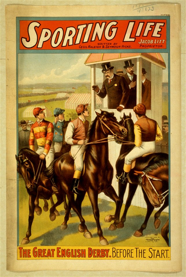 Sporting life written by Cecil Raleigh & Seymour Hicks. LCCN2014636374