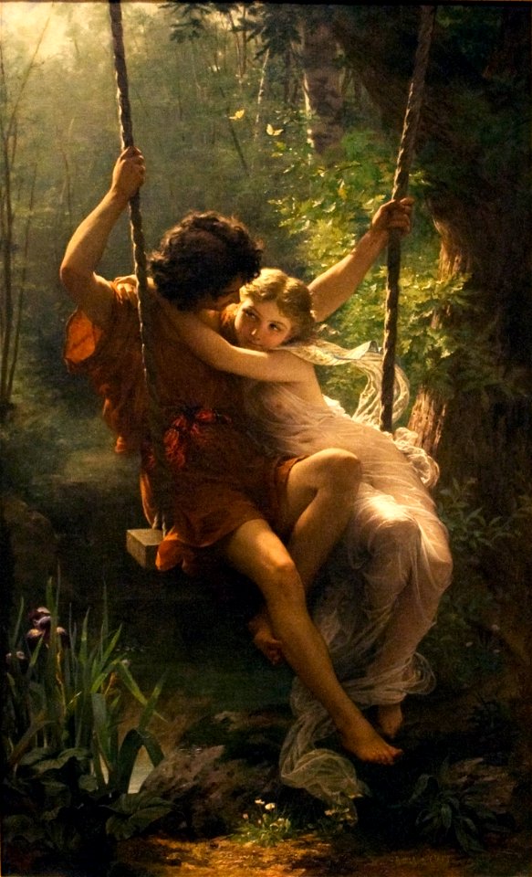Springtime by Pierre-August Cot