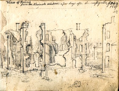 St Mary Sketchbook 37 - Ruins