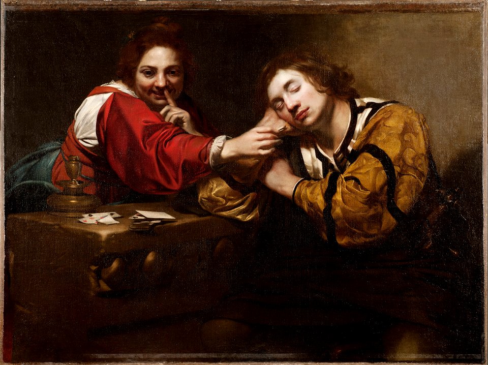 Spåscen (Nicolas Regnier) - Nationalmuseum - 132616