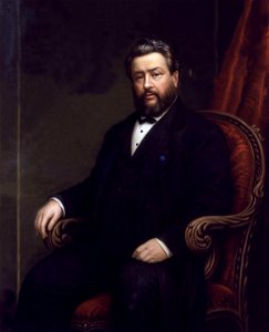 Charles Haddon Spurgeon by Alexander Melville. Free illustration for personal and commercial use.