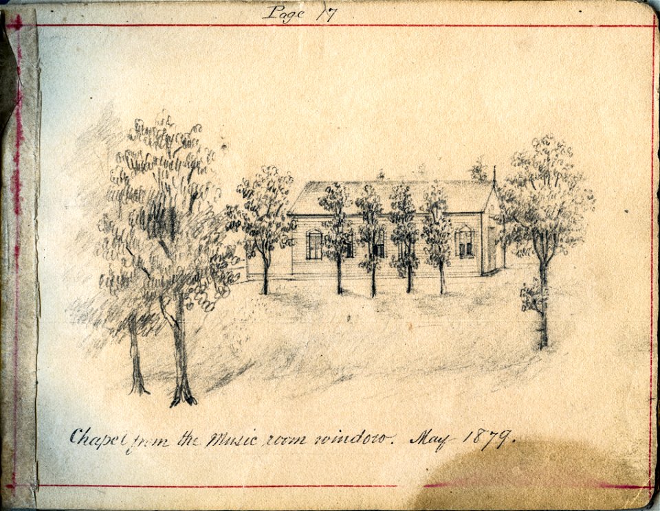 St Mary Sketchbook 17 - Chapel 1879