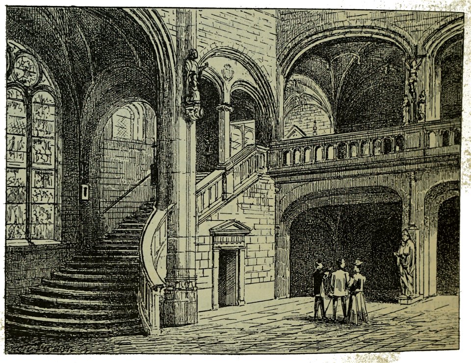 St nicolas escalier donnant à la Chapelle du calvaire 02451