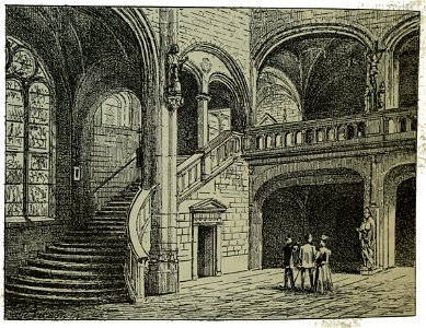 St nicolas escalier donnant à la Chapelle du calvaire 02451