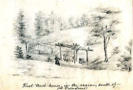St Mary Sketchbook 38 - First Wash-house