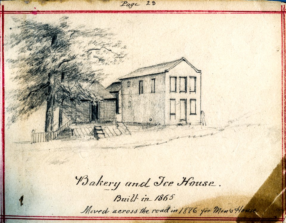St Mary Sketchbook 23 - Bakery and Ice House