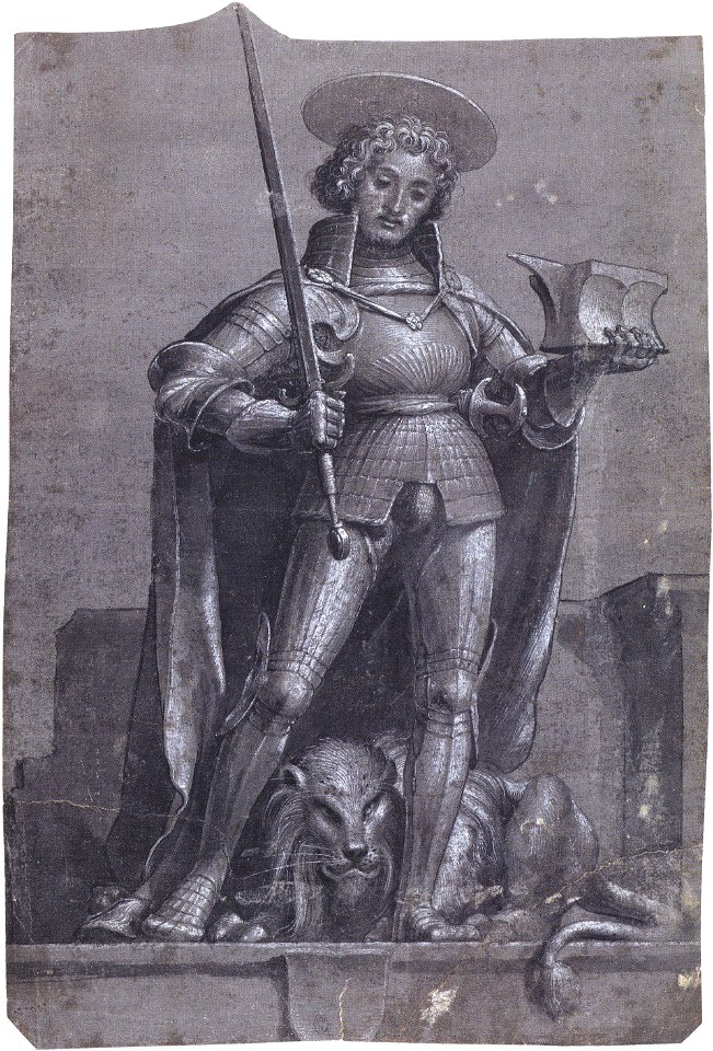 St Adrian, by Hans Holbein the Younger