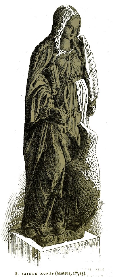 St nicolas statue Agnès 02461