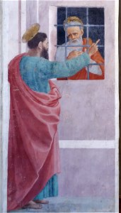St Paul Visiting St Peter in Prison Filippino Lippi Cappella Brancacci