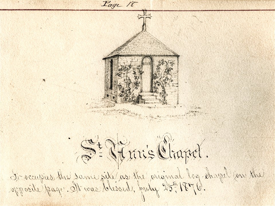 St Mary Sketchbook 18 - St Anns Chapel (Enhanced)
