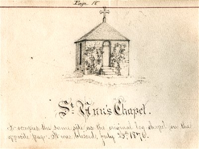 St Mary Sketchbook 18 - St Anns Chapel (Enhanced)