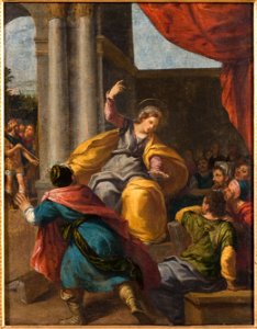 St Catherine among the Philosophers (Ippolito Scarsella) - Nationalmuseum - 17126