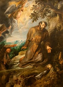 St Francis of Assisi Receiving the Stigmata