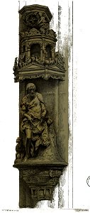 St pantaléon Statue Jean Baptiste C02320
