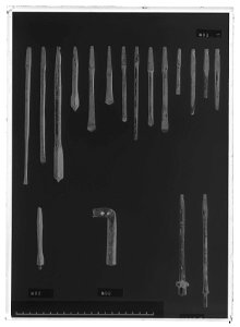 Spånhyvel - Livrustkammaren - 35267-negative