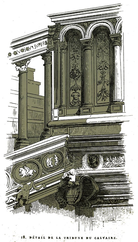 St pantaléon Tribune stat monument Aube 02309
