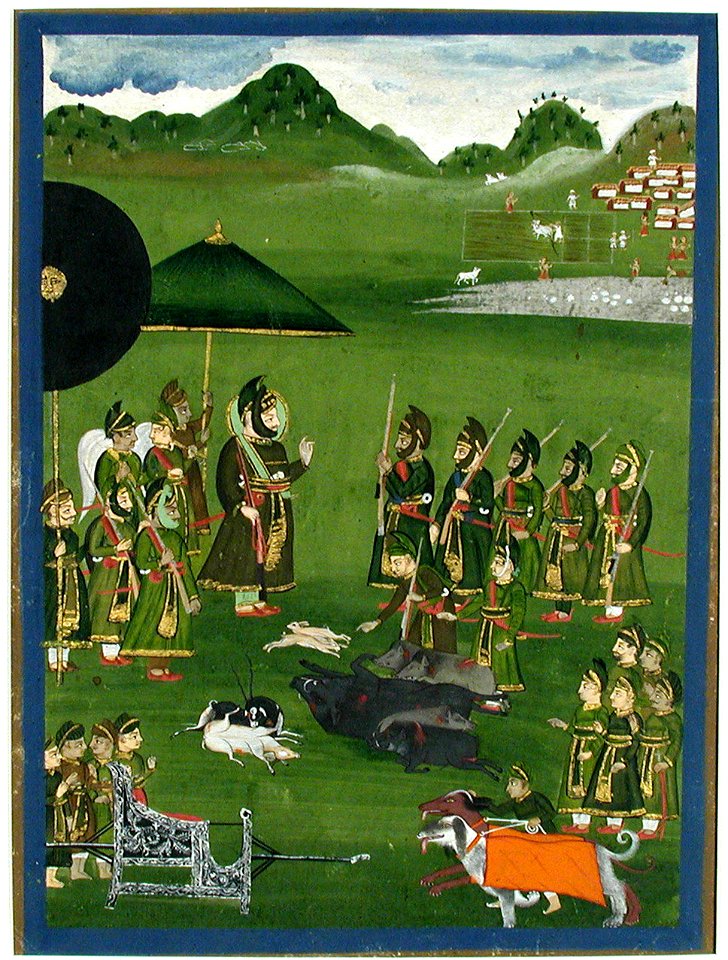 Sri Jawan Singhji and the spoils of his hunt (6124556281)