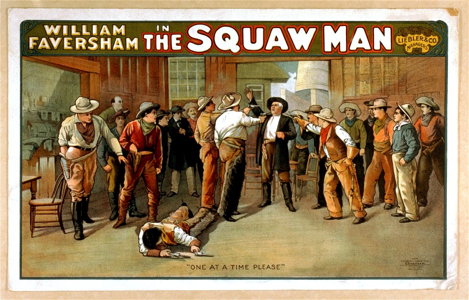William Faversham in The squaw man LCCN2014635472