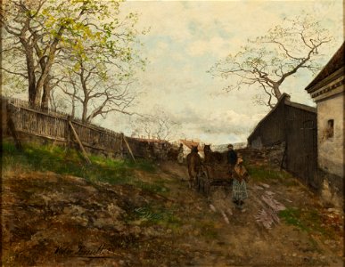 Spring Landscape (Victor Forssell) - Nationalmuseum - 19520