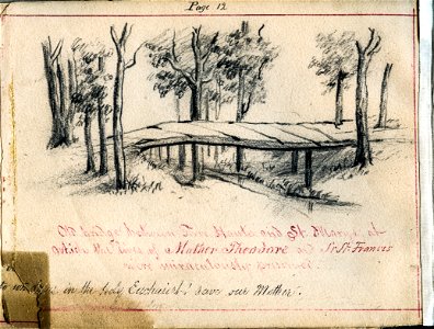 St Mary Sketchbook 12 - Bridge to Terre Haute