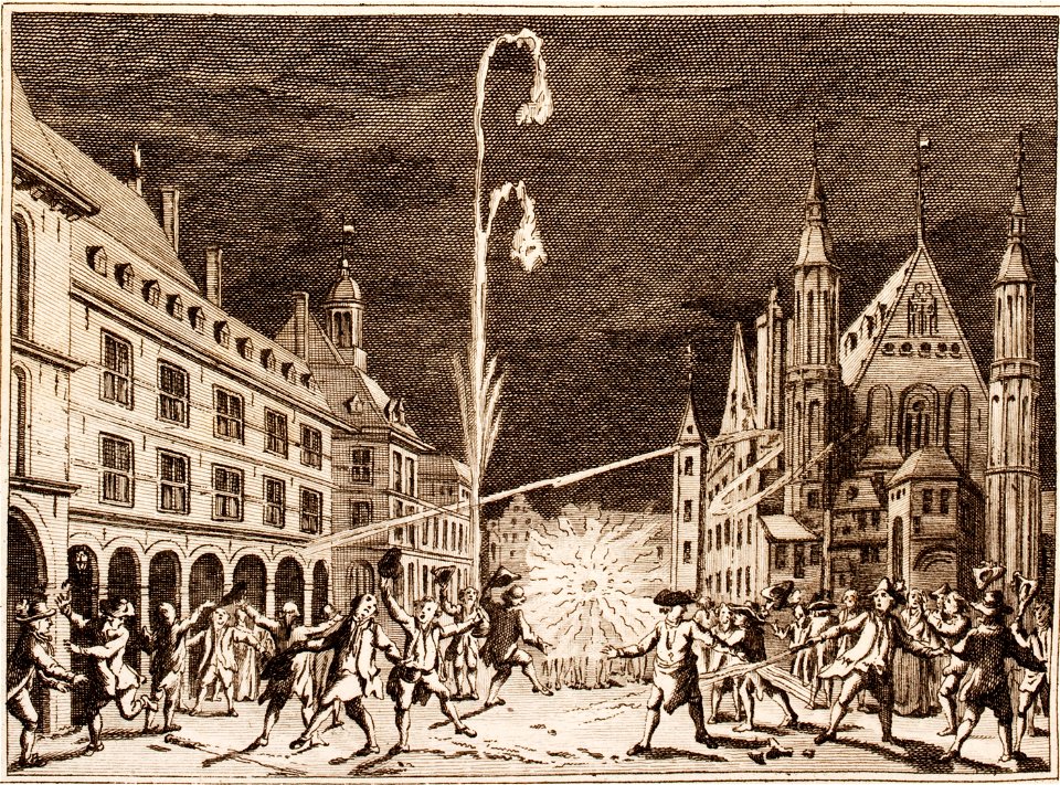 St Nicolaas vrolijkheid in s Hage in 1782