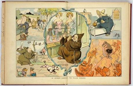 St. Anthony Comstock, the Village nuisance - Keppler. LCCN2011645932