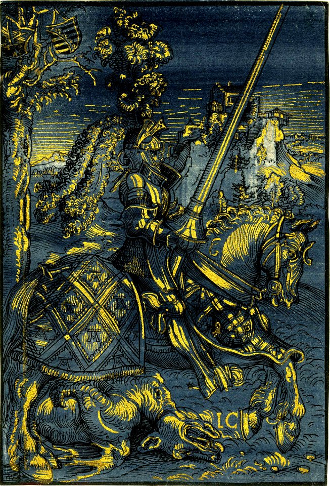 St George by Lucas Cranach the Elder