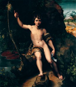 ST JOHN THE BAPTIST IN THE WILDERNESS LIECHTENSTEIN. THE PRINCELY COLLECTIONS