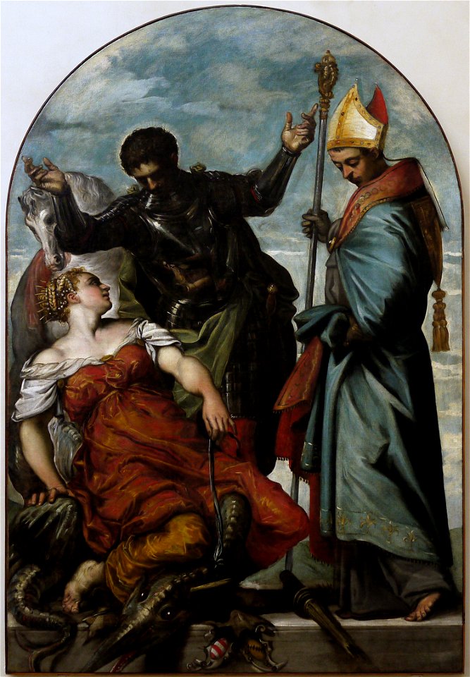 St Georges Princess Tintoretto Accademia Cat899