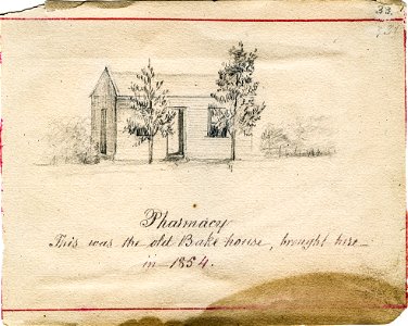 St Mary Sketchbook 33 - Pharmacy