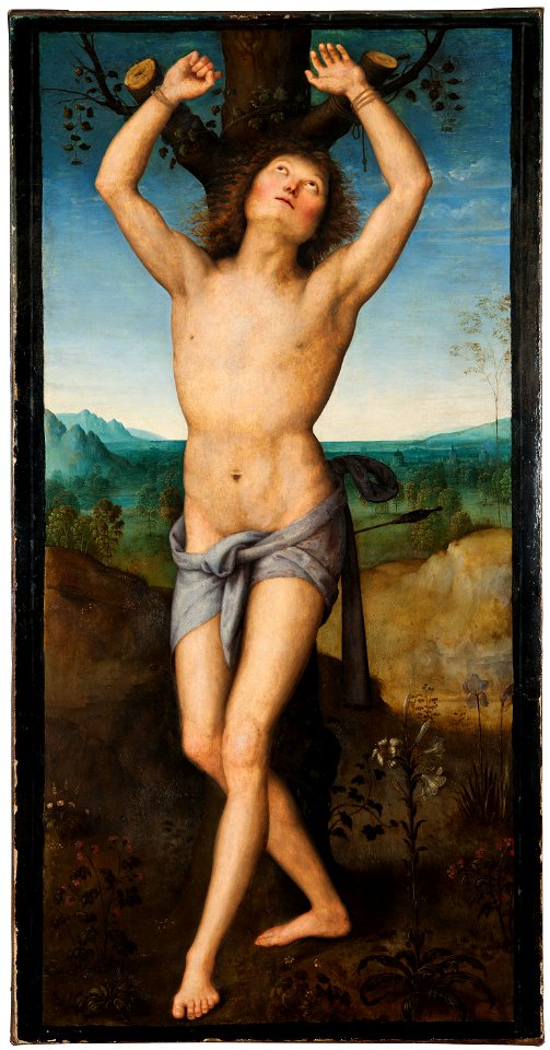St Sebastian (Pietro Perugino) - Nationalmuseum - 19763