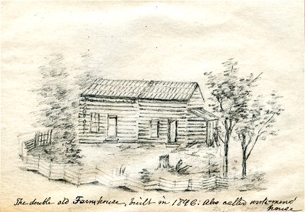 St Mary Sketchbook 34 - Workmen's House