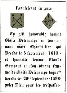 St nizier Blaize deschamps Claude Gombaut C01402