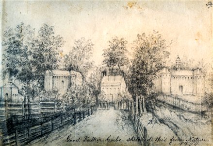 St Mary Sketchbook 54 - St Marys 1854 (Enhanced)