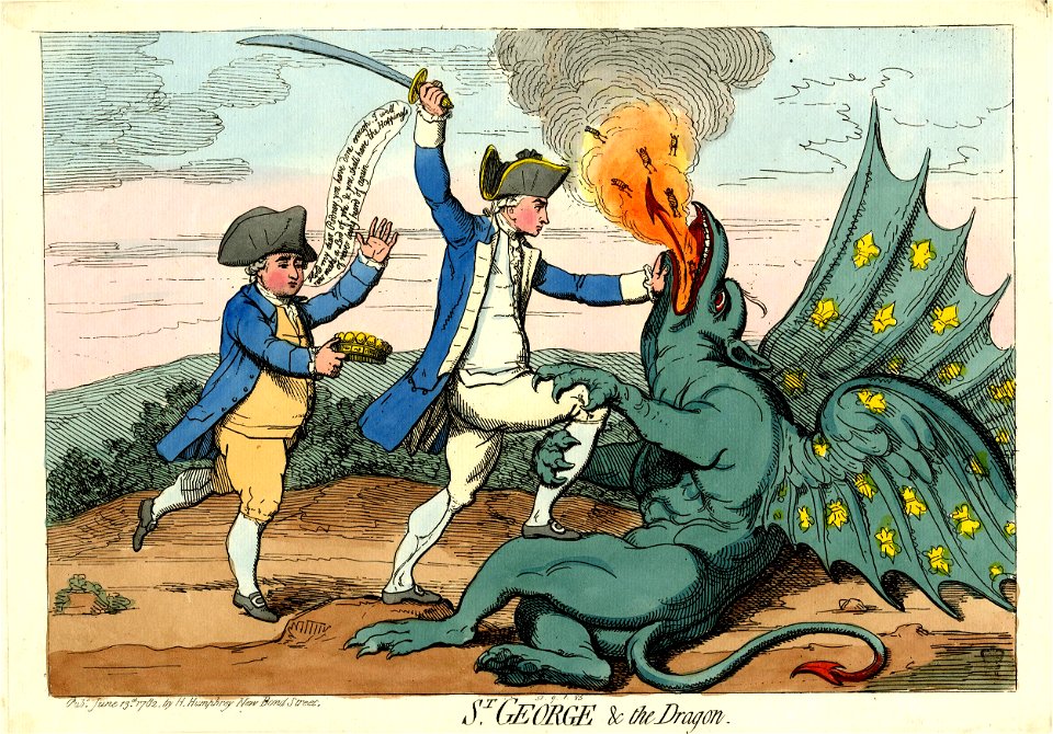 St. George & the Dragon. (BM 1851,0901.85)