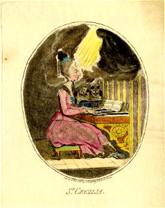 St. Cecillia. (BM J,2.67)