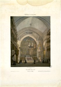 St. Jean-de-Luz, intérieur de l'Eglise - Fonds Ancely - B315556101 A MERCEREAU 7 001