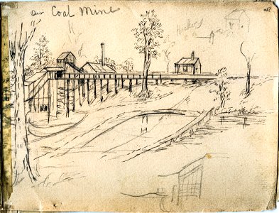 St Mary Sketchbook 51 - Coal Mine