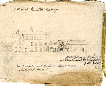 St Mary Sketchbook 44 - 1st Brick Novitiate