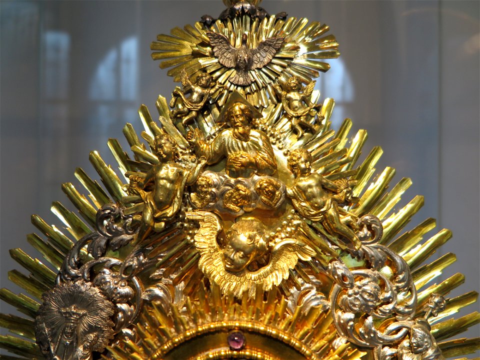 St. Johann Sonnenmonstranz Detail