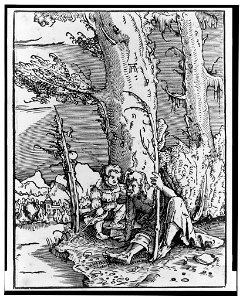 St. Christopher with infant Christ LCCN2003675834
