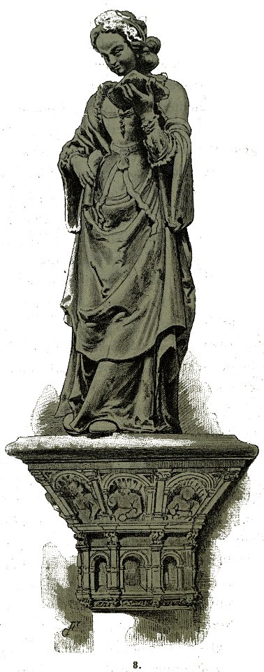 St pantaléon Barbe statue 02285