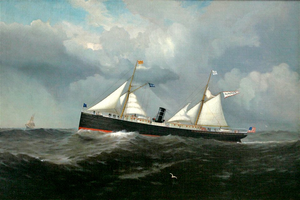 SS Saratoga, by James Gale Tyler